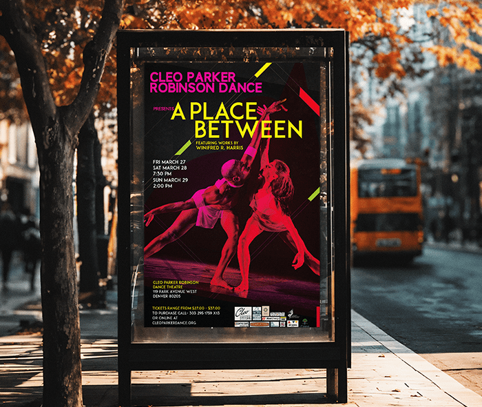 Poster Design Outdoor Poster design for Cleo Parker Robinson